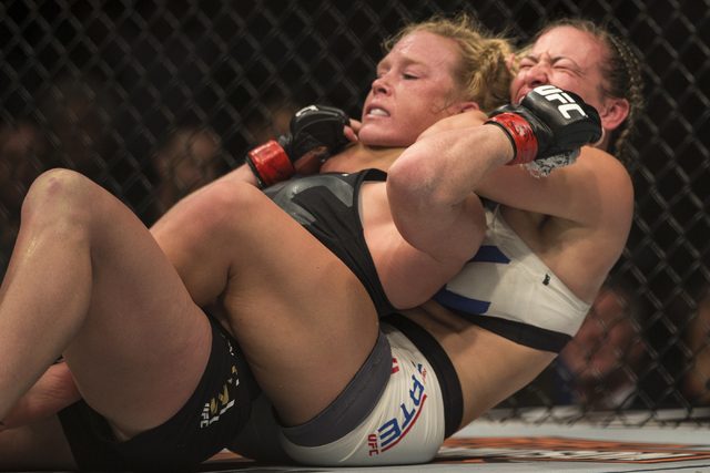 Rear naked choke locked in from back mount in no-gi
