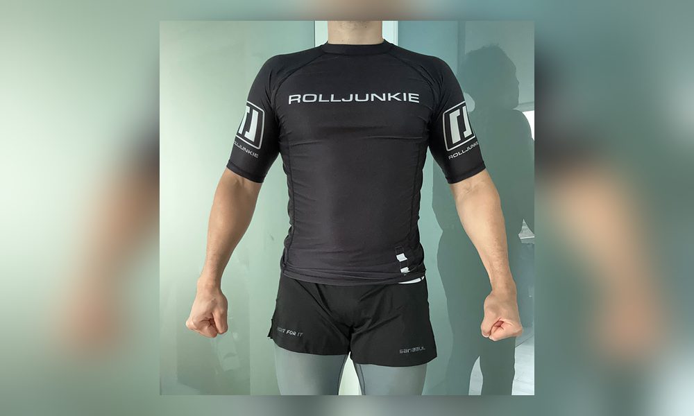 Rolljunkie short sleeve, a comfortable best rashguard for BJJ