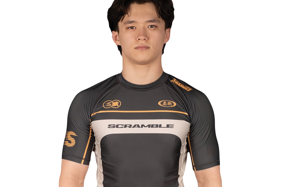 Scramble Duotone black no-gi rashguard