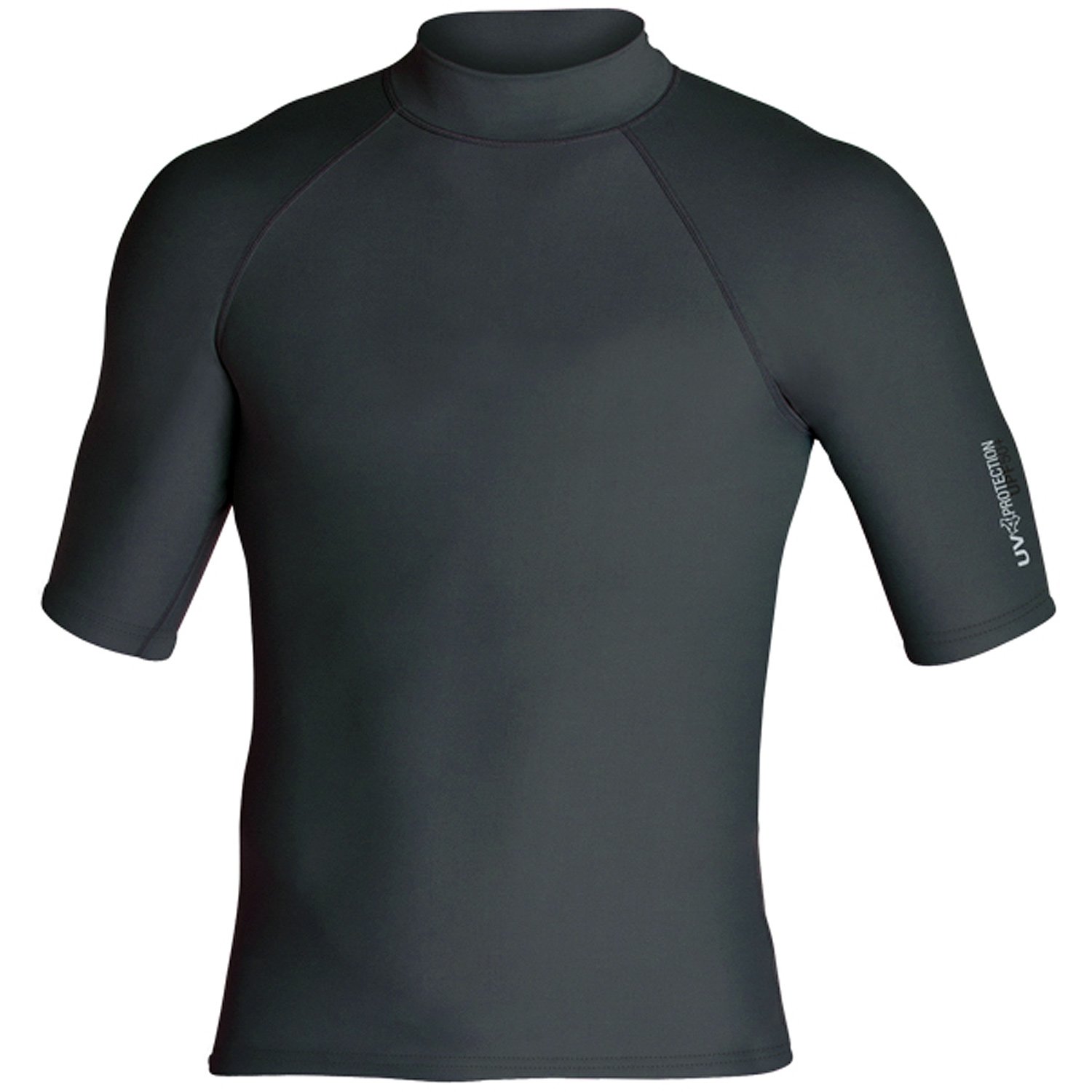 Xcel Men's 4-Way Stretch Fabric Short Sleeve Rashguard, Cobalt