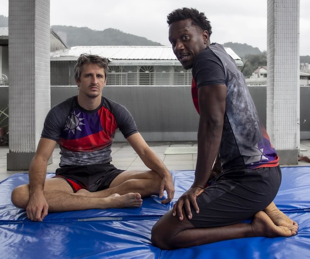Taiwan Theme Grappling Rashguard - Short Sleeve