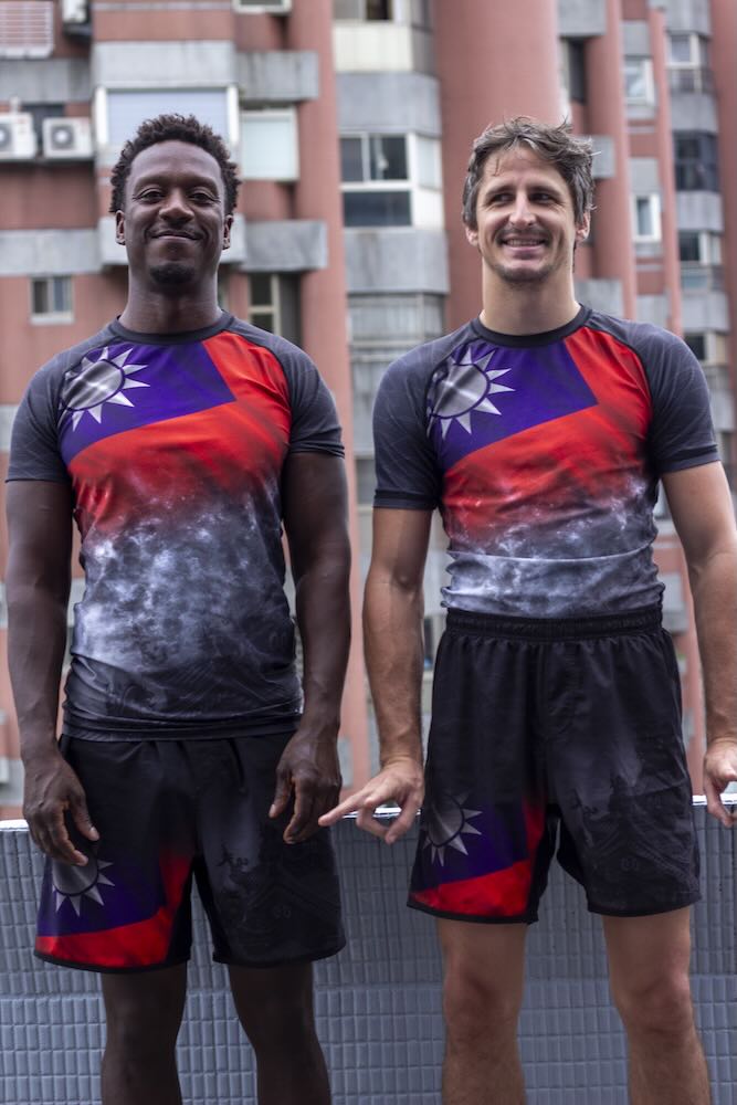 Lightweight Taiwan Theme Fight Shorts