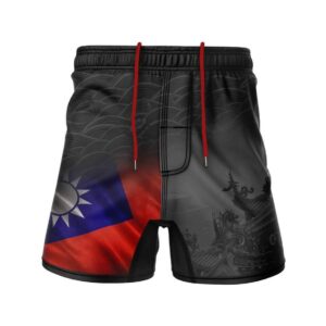 Lightweight Taiwan Theme Fight Shorts