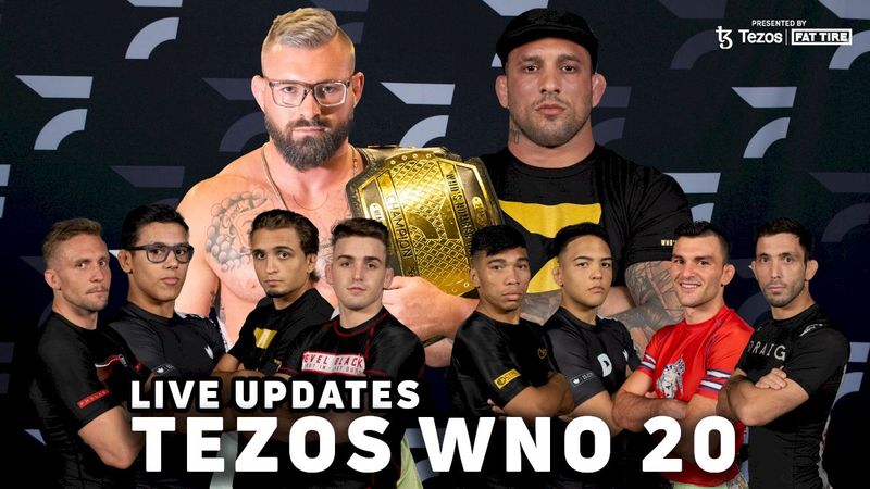 Top no-gi grapplers who use the leg drag pass at Tezos WNO