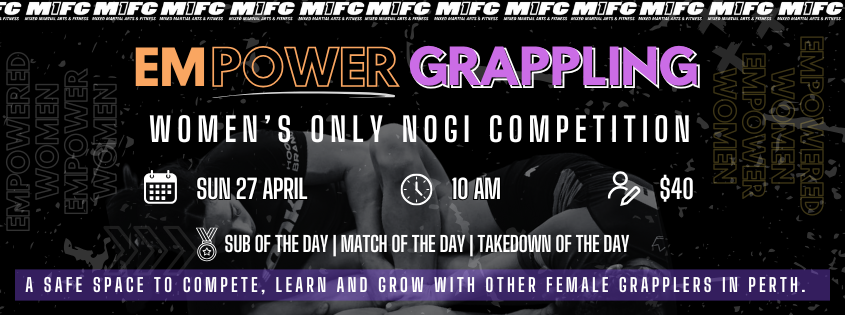 women grappling competition