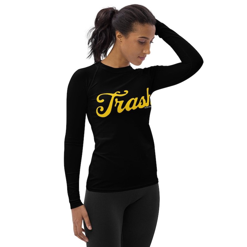 BJJ Rashguard, Rash Guard Women, Jiujitsu, Brazilian Jiu Jitsu, Rash Guard, Ladies rash guard, BJJ, Trash, Raccoon Rash Guard