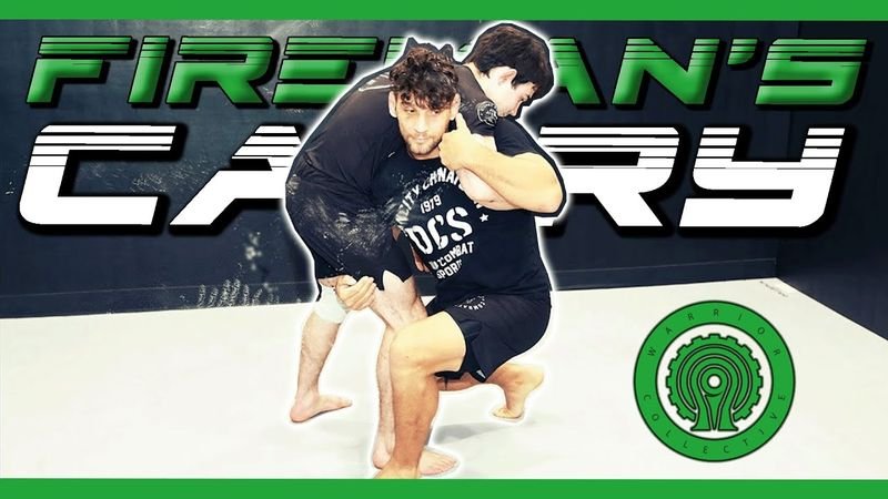 Fireman's carry variations for no-gi BJJ and MMA takedowns