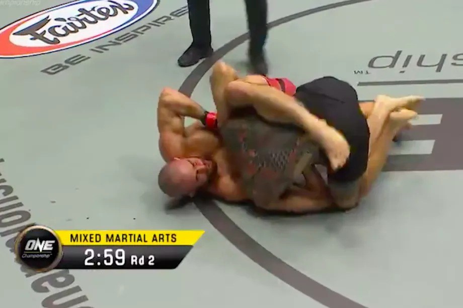 Garry Tonon ONE Championship ground grappling leg entanglement