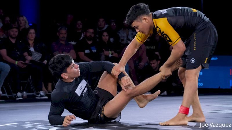 ADCC 2024 no-gi grappling competition — guard engagement phase