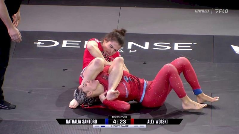 Ally Wolski arm bar submission WNO 24 no-gi grappling
