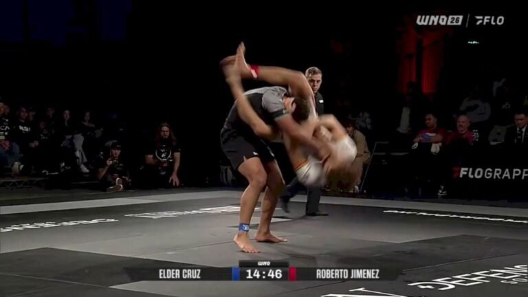 Roberto Jimenez flying arm bar WNO 26 no-gi submission