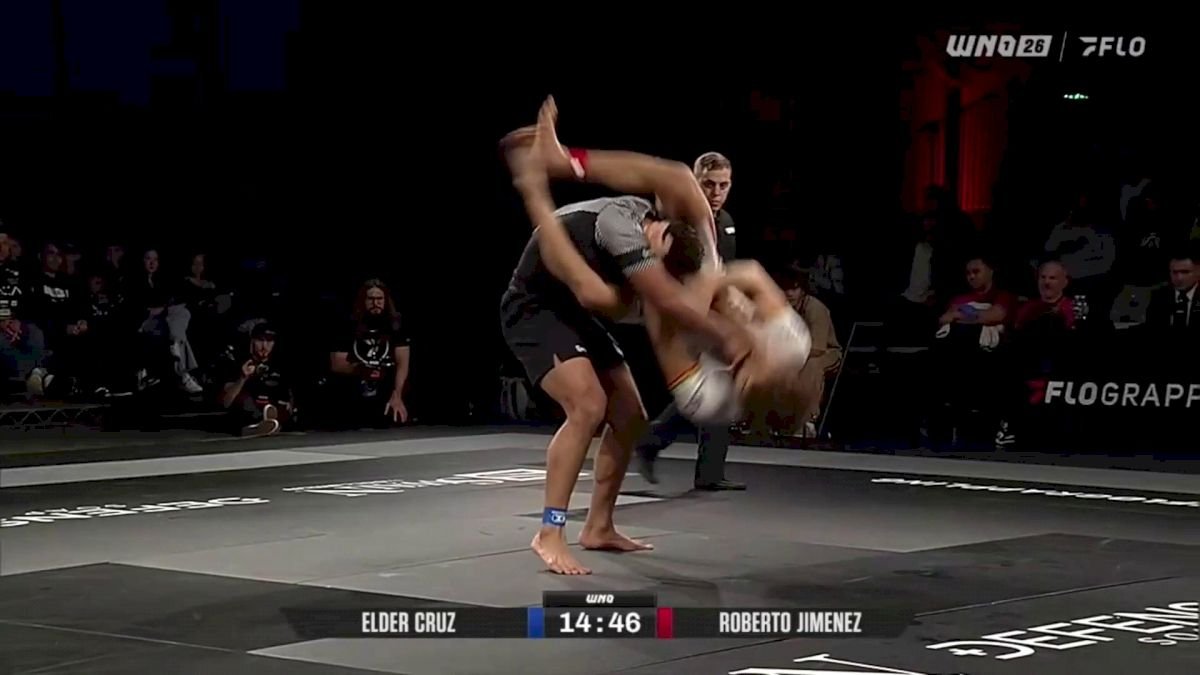 Roberto Jimenez flying arm bar WNO 26 no-gi submission