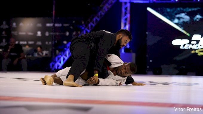 BJJ Stars no-gi grappling — top control position in competition