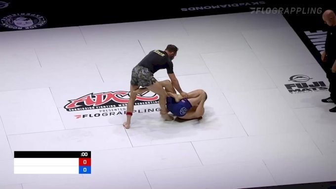 Craig Jones arm-in guillotine choke setup at ADCC 2022 World Championships