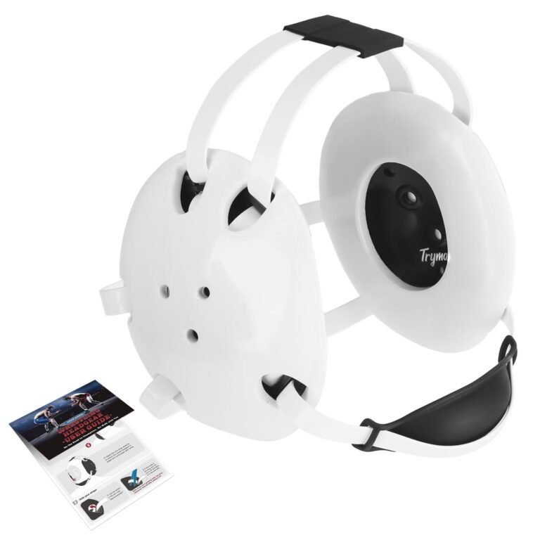 Trymaker Wrestling Headgear, Youth Wrestling Head Gear with Chin Cup, Sorf Ear Guard for MMA, Jiu-Jitsu (for Users Age 10+)