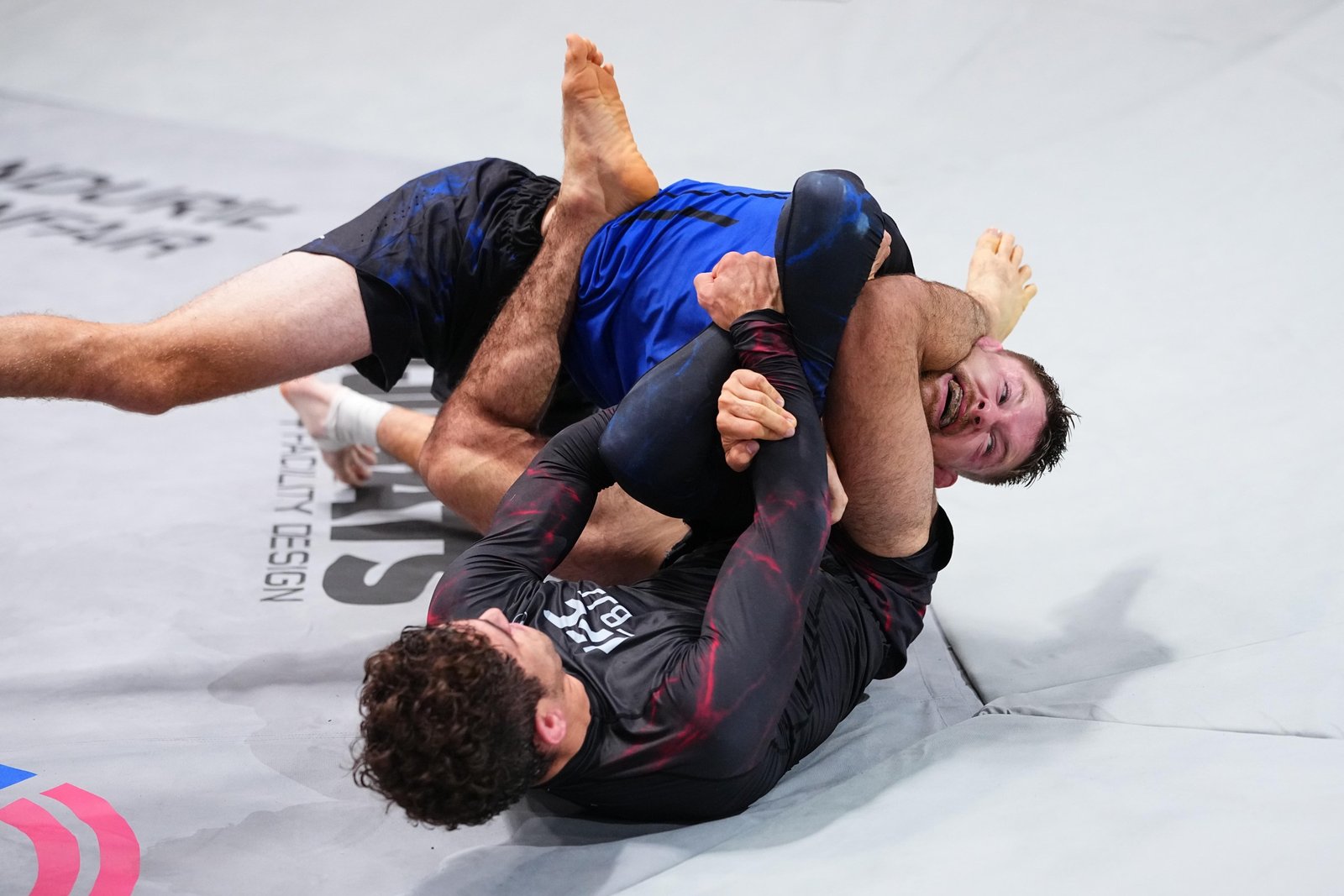 Mikey Musumeci grapples with Bryce Mitchell in the UFC BJJ 11 no-gi main event