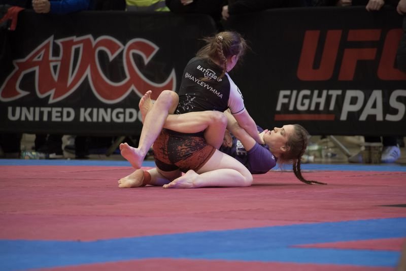 female no-gi grappling competition at ADCC British Open Championship
