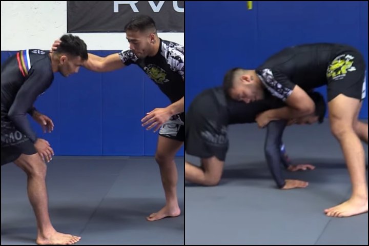 The Snap Down Setup Against (Bad) Wrestlers In Jiu-Jitsu