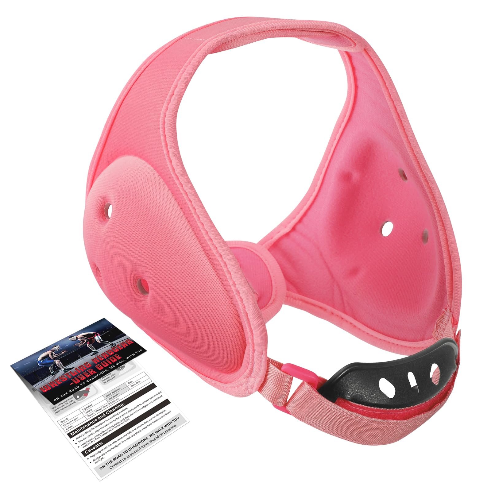 Trymaker Wrestling Headgear, Youth Wrestling Head Gear with Chin Cup | Two Size, Sorf Ear Guard, Sandwich Layer Design, Li...
