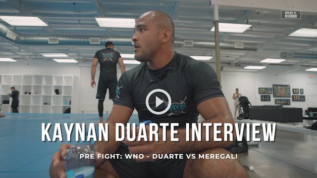 Interview: Kaynan Duarte Will Face Meregali On WNO 19