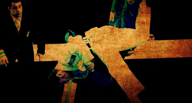 no-gi grappling takedown competition throw