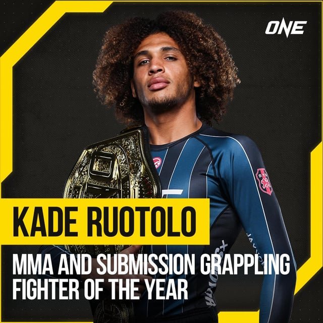 r/MMA - ONE KADE RUOTOLO MMA AND SUBMISSION GRAPPLING FIGHTER OF THE YEAR A