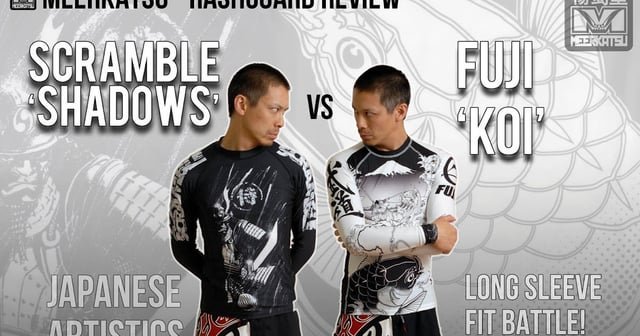 r/bjj - Scramble vs. Fuji rashguard battle. Which does /r/bjj prefer?