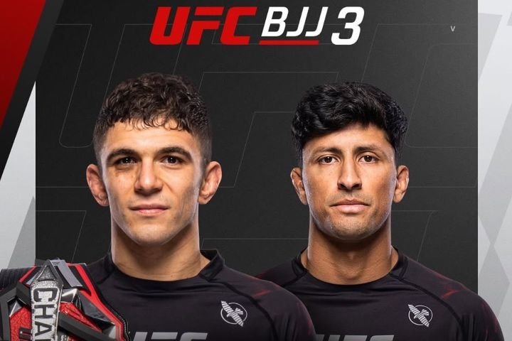 UFC BJJ 3 poster from Musumeci's first title defense against Keven Carrasco