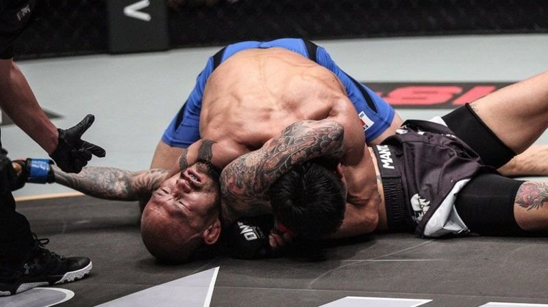 von flue choke counter guillotine defense