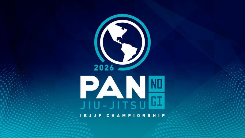 2026 Pan No-Gi Championship IBJJF event logo for the Secaucus tournament