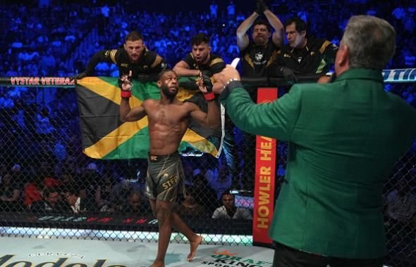 Aljamain Sterling, who won via suloev stretch at UFC 228