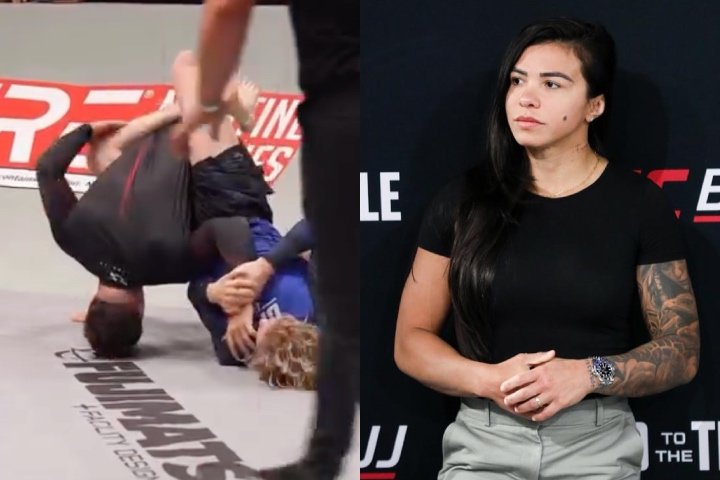 Kolby Gonzalez's kimura arm break at UFC BJJ 11 and UFC BJJ boss Claudia Gadelha