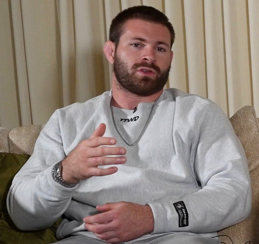 Gordon Ryan no-gi grappling star discussing his staph infection treatment in an interview