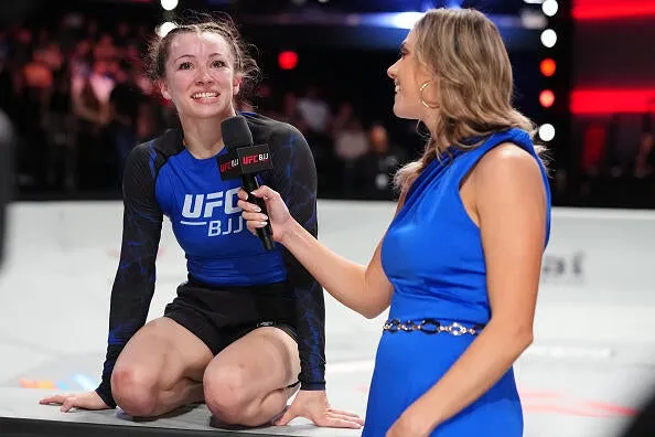 Danielle Kelly before her UFC BJJ 12 bout against Thaynara Victoria