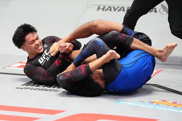 William Tackett UFC BJJ no-gi submission grappling title fight action